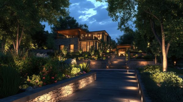 Sioux Falls Landscape Lighting Service